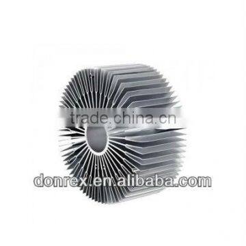 Aluminum extrusion cylinder Aluminum heatsink