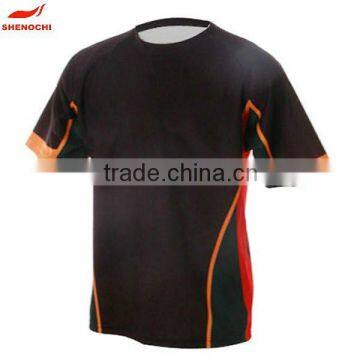 Dri fit breathable low moq dongguan factory custom polyester mens t shirt