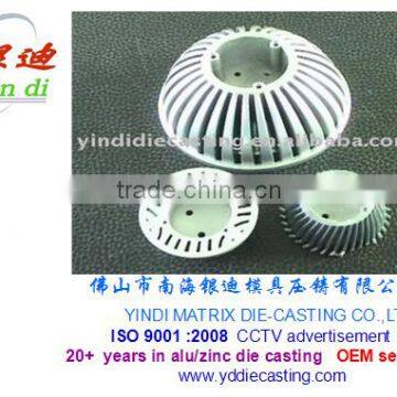 LED fittings die casting heat sink