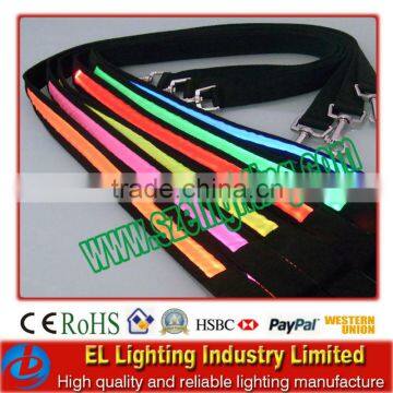 Different colors for el light pet leash