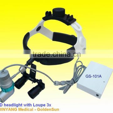 medical surgical dental loupes headlight led