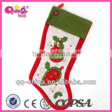 novel design plush Christmas stocking