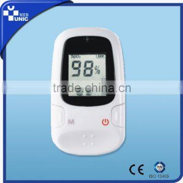 Medical CE approved Bluetooth 4.0 real time data fingertip pulse oximeter for IOS Android pulse meter