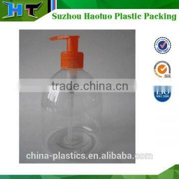 250ml PET Plastic Bottle for lotion and shampoo