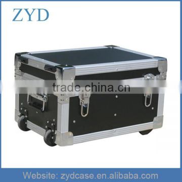 Black fireproof panel aluminum profile flight precise instrument case, ZYD-FL238