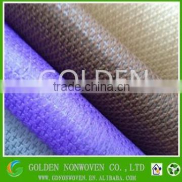 Best price non woven cambrella fabric for shoes,cross nonwoven