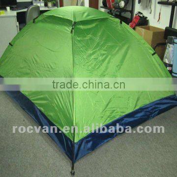 Green Polyester Camping Leisure Tent