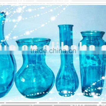 SPRAY GLASS FLOWER VASE