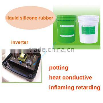 Electrically Conductive Silicone Rubber with Excellent Inflaming Retarding Feature