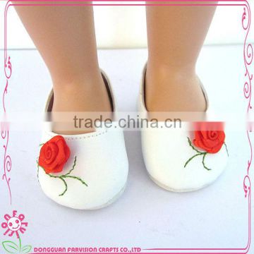 Fashion handmade 2016 OEM doll shoes 18 inch for sale