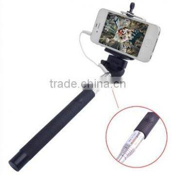 New Product cable selfie Z07-5S handheld selfie monopod for iphone for cellphones