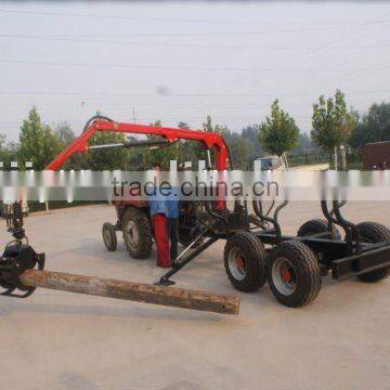 ZMJ-3-350 wagon log gripper trailer