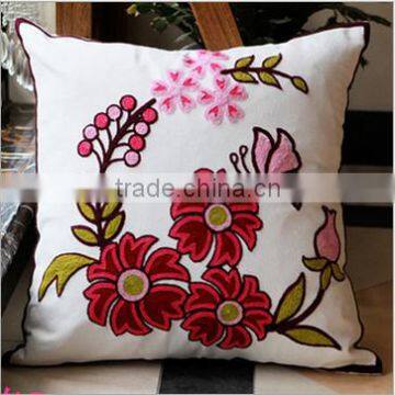 Wholesale Towel Embroidered 100%cotton Canvas Cushion Covers,handmade Covers, Ready for Sell Quality Choice photo-4