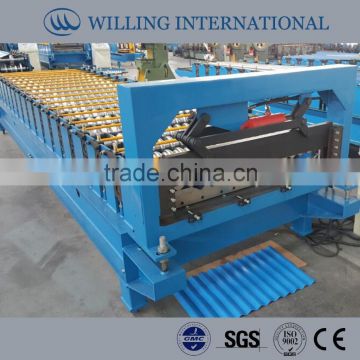 steel corrugated roof forming machine