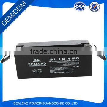 competitive price 12v 150AH deep cycle battery for solar system