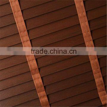 2015 china wholesale basswood outdoor wooden blinds slat