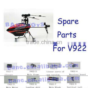 Spare Parts for V922 RC Helicopter WL Accessories