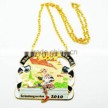 Die casting zinc alloy souvenir medal for sale