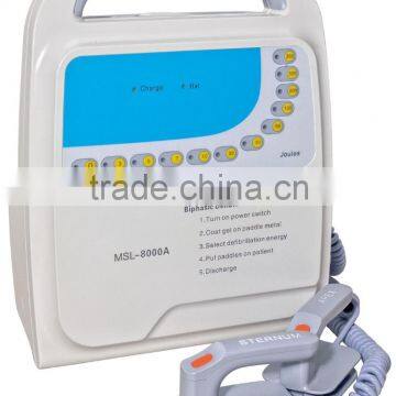 (MSL-8000A-A)Medical Emergency Biphasic AED Defibrillator Price photo-2