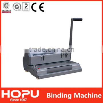 low price office binding machine spiral wire manual