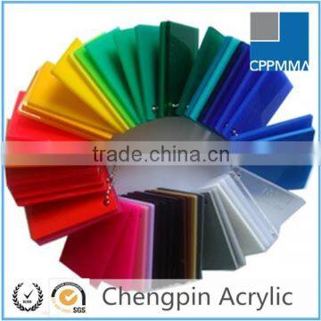 perspex transparent colorful organic glass sheet