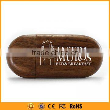 2016 wooden gift items U disk usb flash drive with custom logo