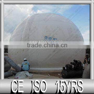 10 Years' experienced Durable Membrane biogas storage tank with auto-control system & protection system.