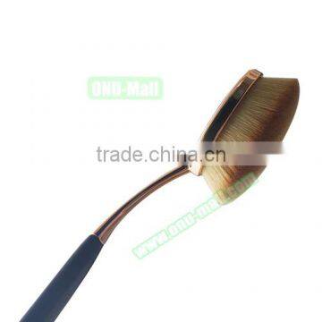 10Pcs/Set Beauty Toothbrush Shaped Foundation Power Eyebrow Eyeliner Lip Facial Makeup Oval Cream Brushes Makeup Tools photo-2