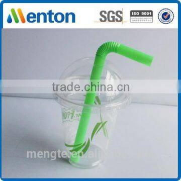 wholesale plastic flexible bubble tea straw manufacturer