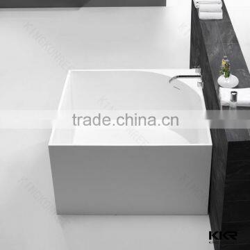 Custom Bath Tub Small Sitting Bathtub Artificial Stone Bathtubs photo-5