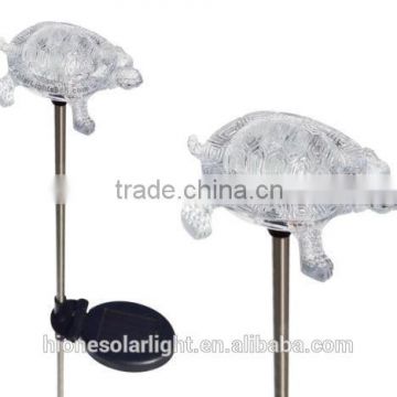 Solar Led Garden Light Tutle Stake