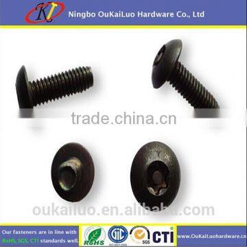 black oxide Thread forming Screw truss pin head