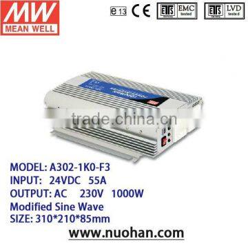 Meanwell 1000W Modified Sine Wave DC-AC Power Inverter 24v inverter/dc to ac inverter design circuit