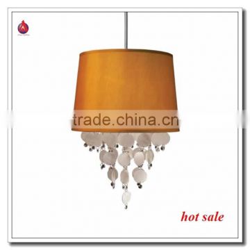 Artical modern pendant lighting with drops of shells home bedroom pendant fixture