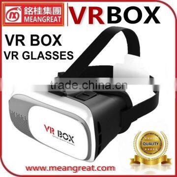 Newest VR BOX 2 Virtual Reality 3D Glasses for 4.5 - 6.0 "Phone+Bluetooth Remote Controller