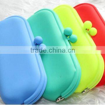 2016 Candy Color Silicone Glasses Box/Glasses Bag / Silicone Wallet