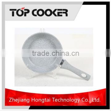 Hot selling 2016 forged aluminium cookware marble frying pan