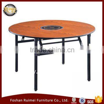 High quality with cheap price folding hotel commercial restaurant hotpot table