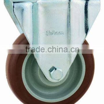 22 Series Double Ball Raceway Structure Midium Duty Top Plate Rigid PU Caster photo-1