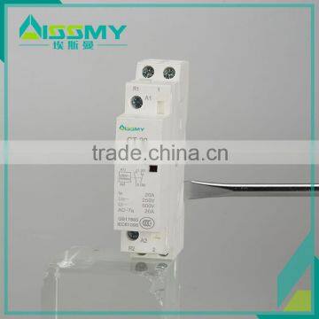 20A 2P Electrical Type 2NO for New Design Household Modular Contactor
