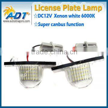 White 18leds LED License Plate Light for CR--V(07-)