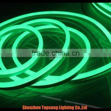 150' Spool 12v Hotsale Green Mini Led Neon Flex Rope Lights 8*16mm for Outdoor Decoration photo-3