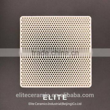 150*150*22 Round hole Porous ceramic filter,Alumina ceramic rod for casting