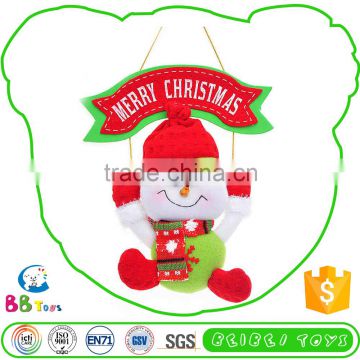 Hot-Selling Stuffed Animals Christmas Ornaments Signs