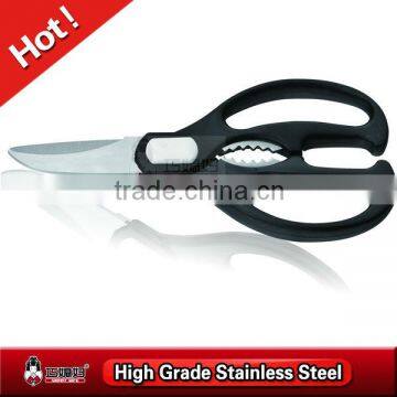 Stainless steel blade plastic handle stainless kitchen snippers