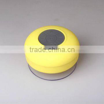 bluetooth waterproof shower speaker with sucker,wireless outdoor bluetooth speaker with microphone factory price