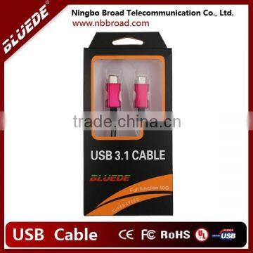 USB 3.1 Type C Cable CM/CM Braided Wire