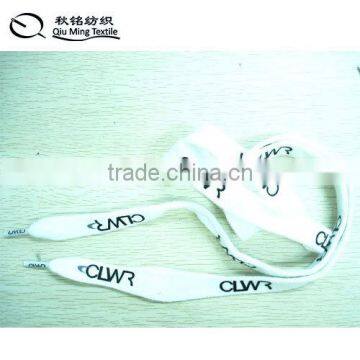 made in china competitive price 2014 custom logo shoelaces