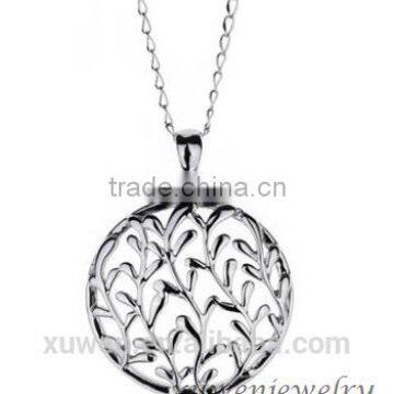 life of tree stainless steel high end fashion jewelry necklace wholesale