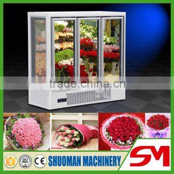 High capacity imported compressor commercial refrigerated for flower showcase